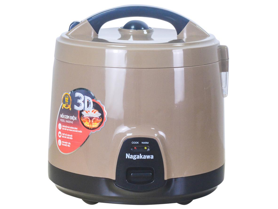 Tổng quan Nồi cơm điện cơ Nagakawa NAG0145 (1.8 lít)