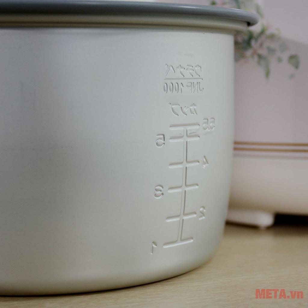 Tổng quan Nồi cơm điện cơ Tiger JNP-1000 1 lít