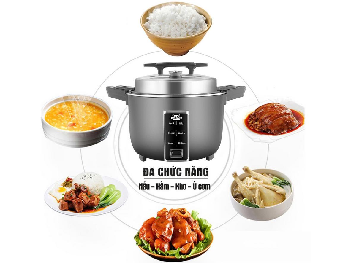 Tổng quan Nồi cơm điện công nghiệp 4.2L Ladomax HA-7342
