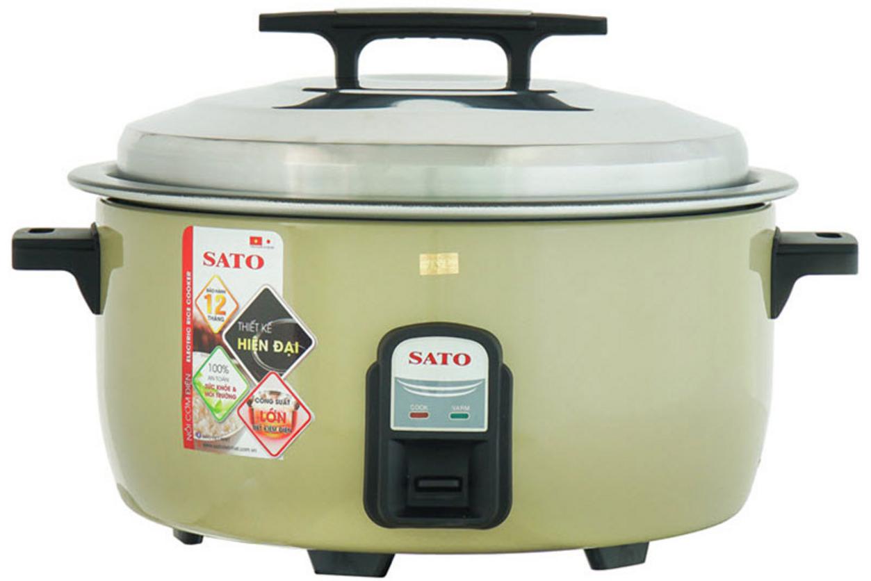 Tổng quan Nồi cơm điện công nghiệp Sato Q12 12 lít
