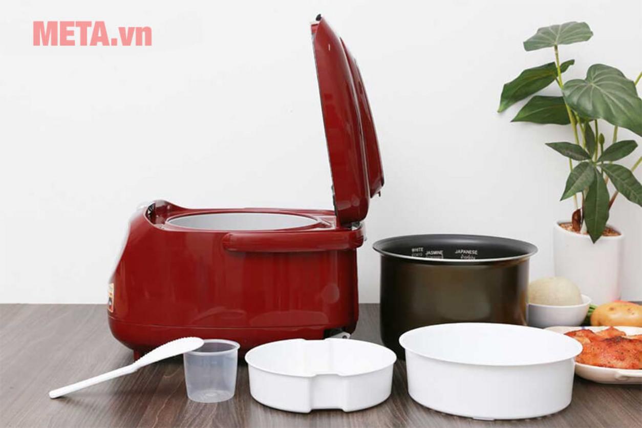 Chức năng Double Cook — nấu và hấp cùng lúc, tiết kiệm thời gian.