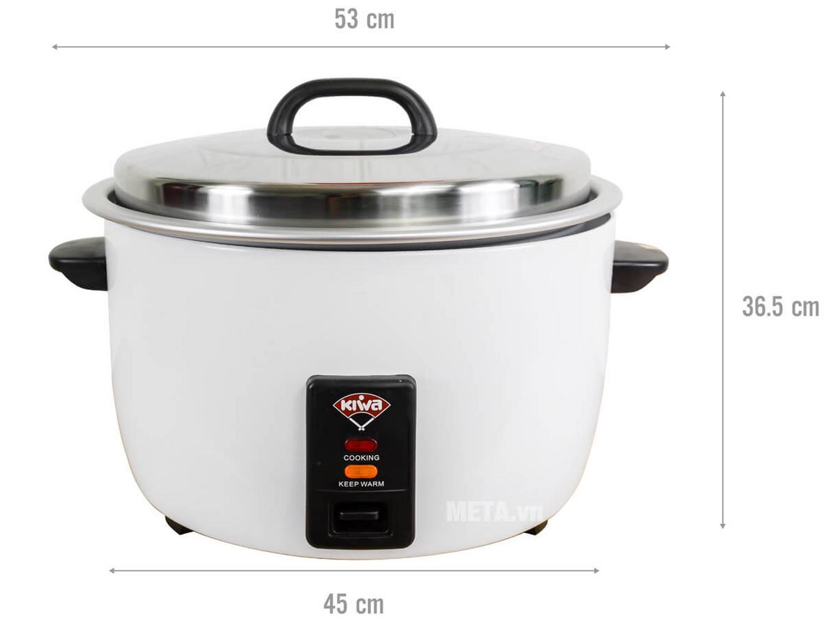 Lòng nhôm đúc & vỏ thép tráng men dễ vệ sinh