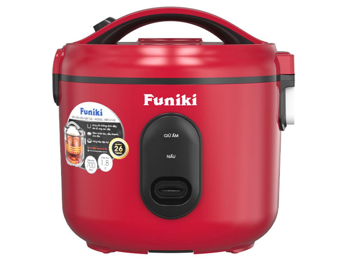 Tổng quan Nồi cơm điện nắp gài 1.8 lít Hòa Phát Funiki HRC6162