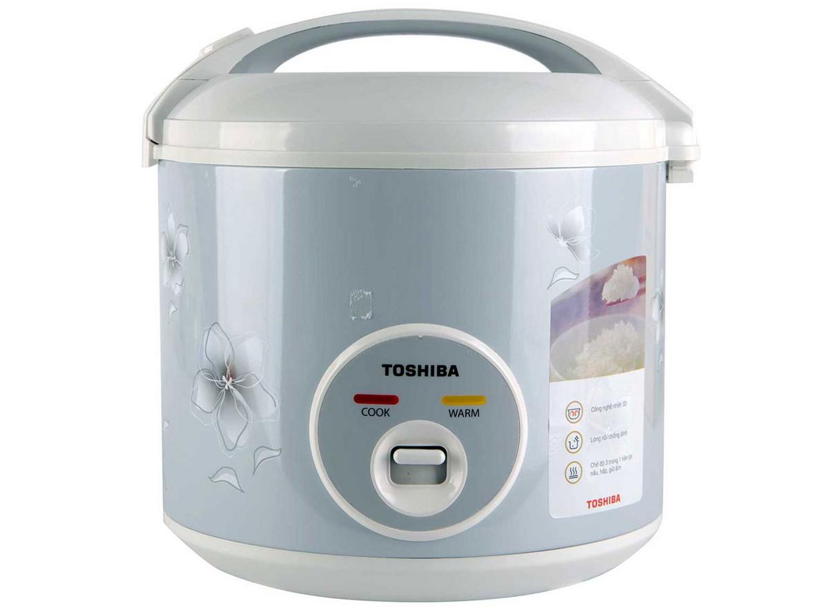 Tổng quan Nồi cơm điện nắp gài 1.8 lít Toshiba RC-18JFM(H)VN