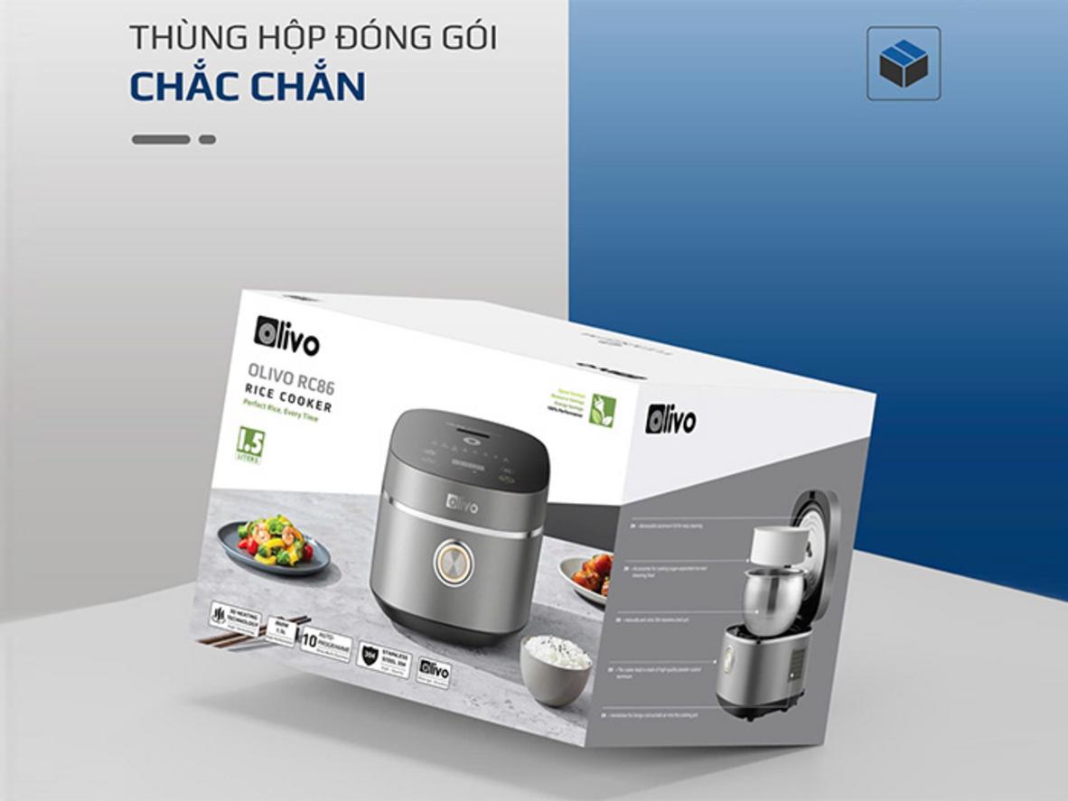 Tổng quan Nồi cơm điện Olivo RC86