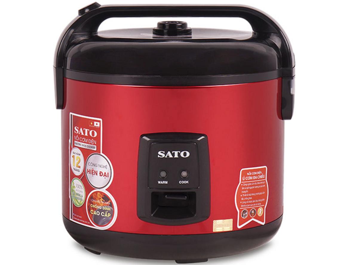Tổng quan Nồi cơm điện Sato 18E021 1.8 lít