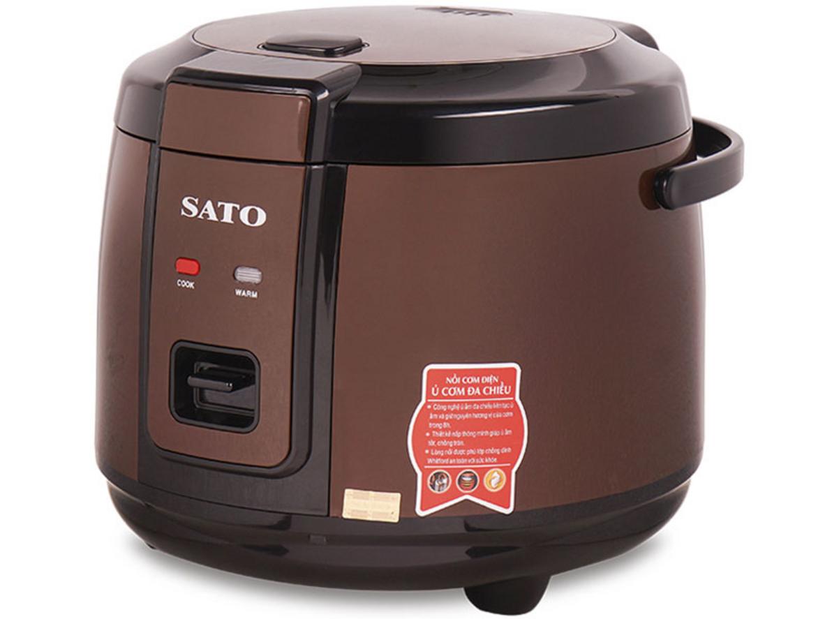 Tổng quan Nồi cơm điện Sato 18F052 1.8 lít