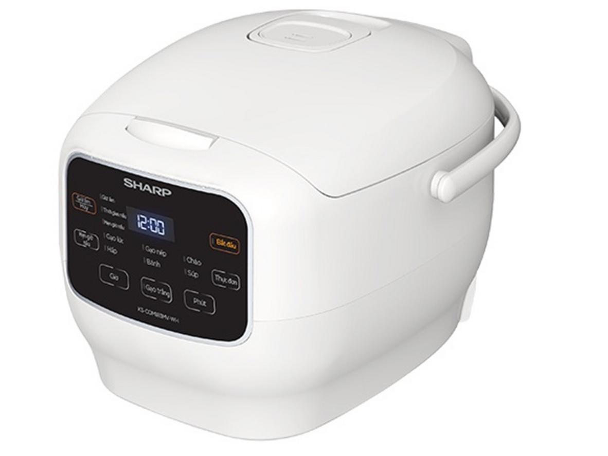 Tổng quan Nồi cơm điện Sharp KS-COM183MV-WH (1.8 lít)