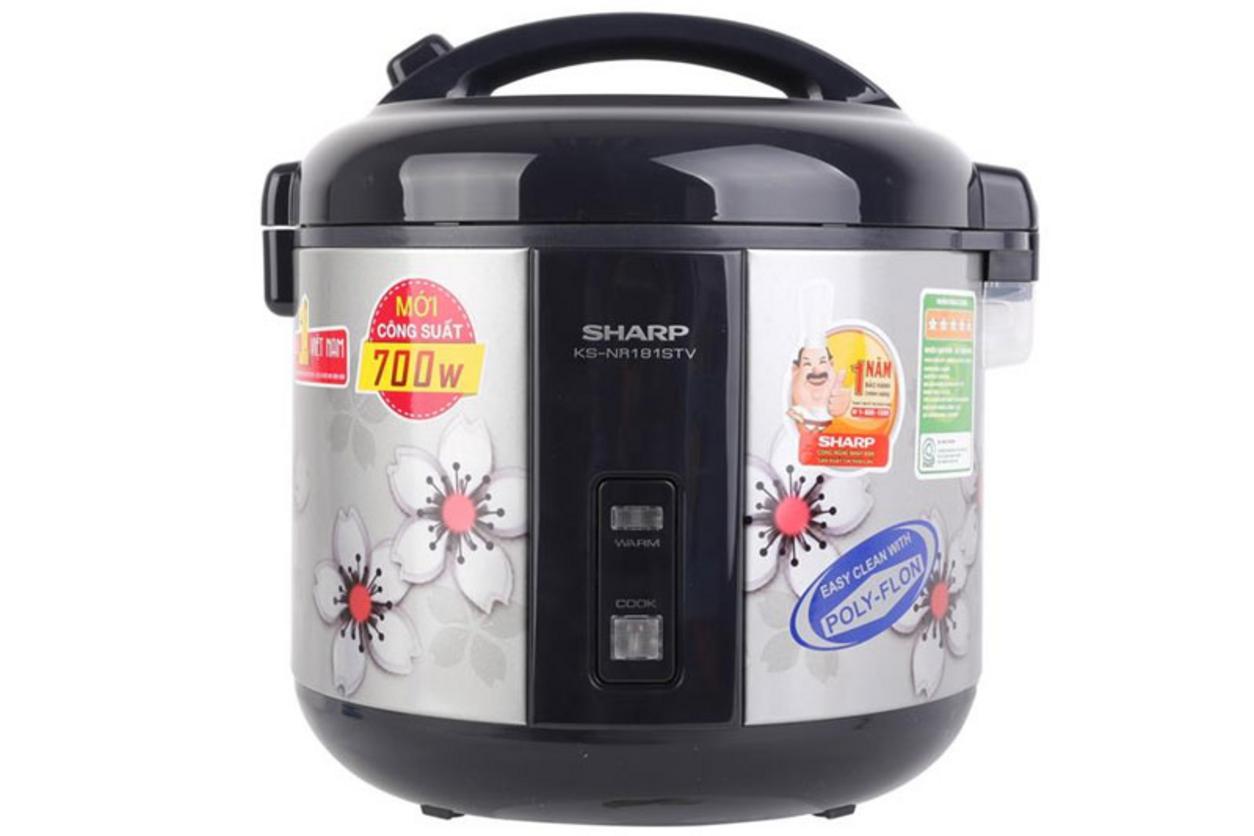 Tổng quan Nồi cơm điện Sharp KS-NR181STV/SS