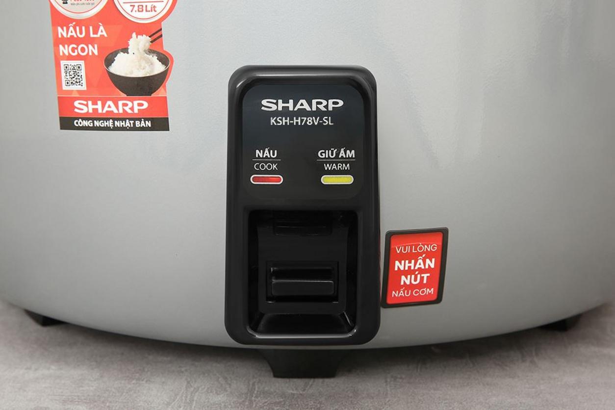Tổng quan Nồi cơm điện Sharp KSH-H78V-SL