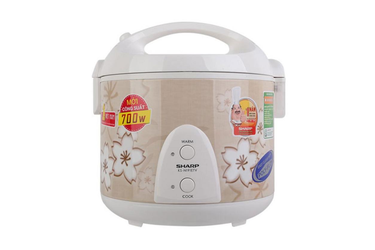 Tổng quan Nồi cơm điện Sharp KS-191ETV (KS-N191ETV) 1.8 lít