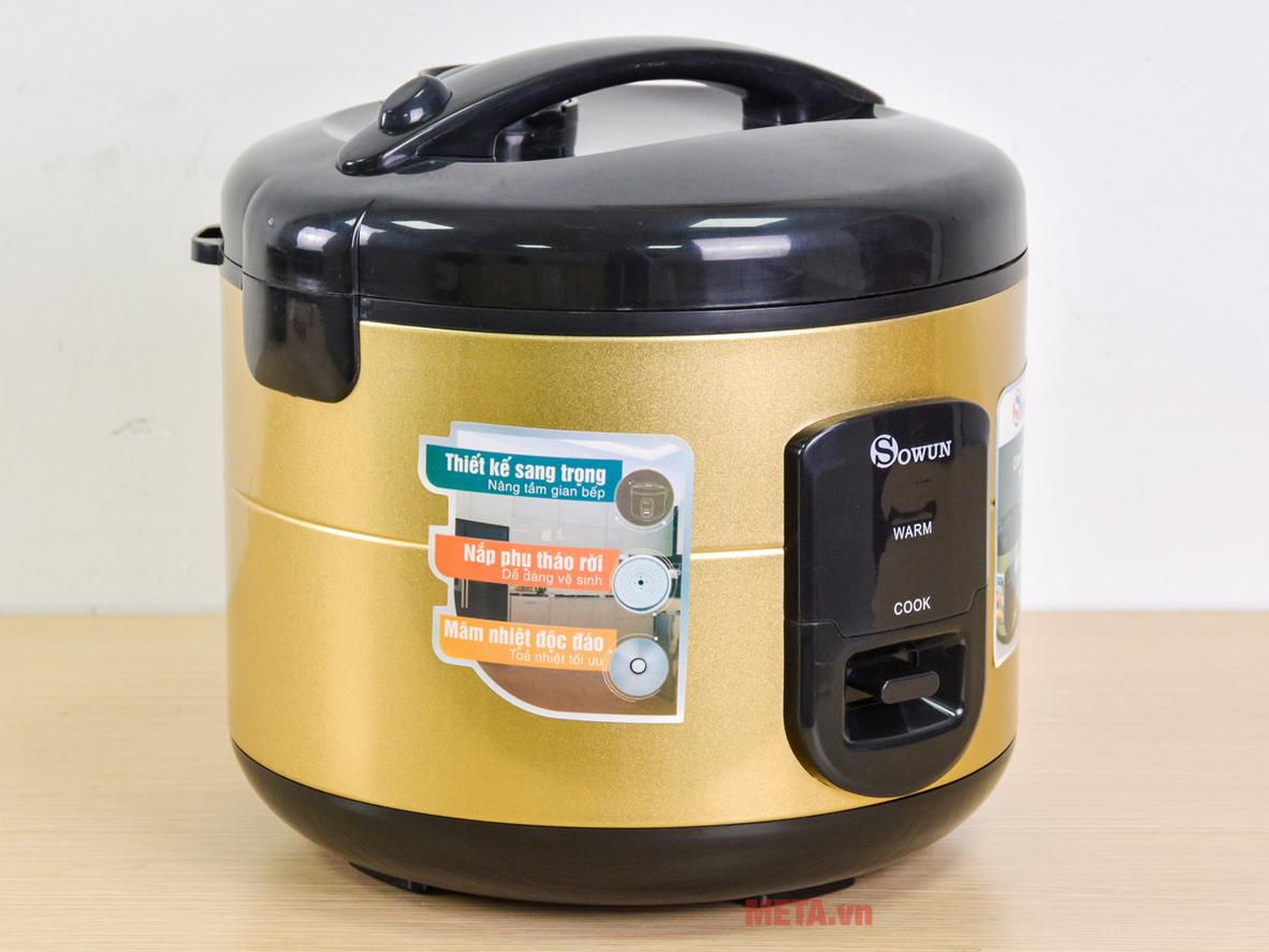 Tổng quan Nồi cơm điện Sowun SW 631P (1.8 lít)