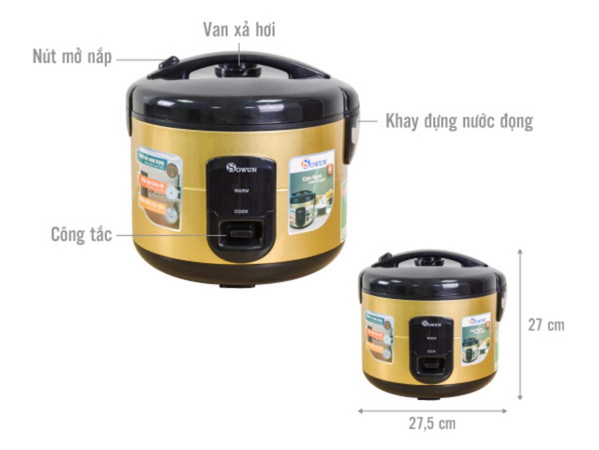 Lòng niêu chống dính Sowun SW 631P