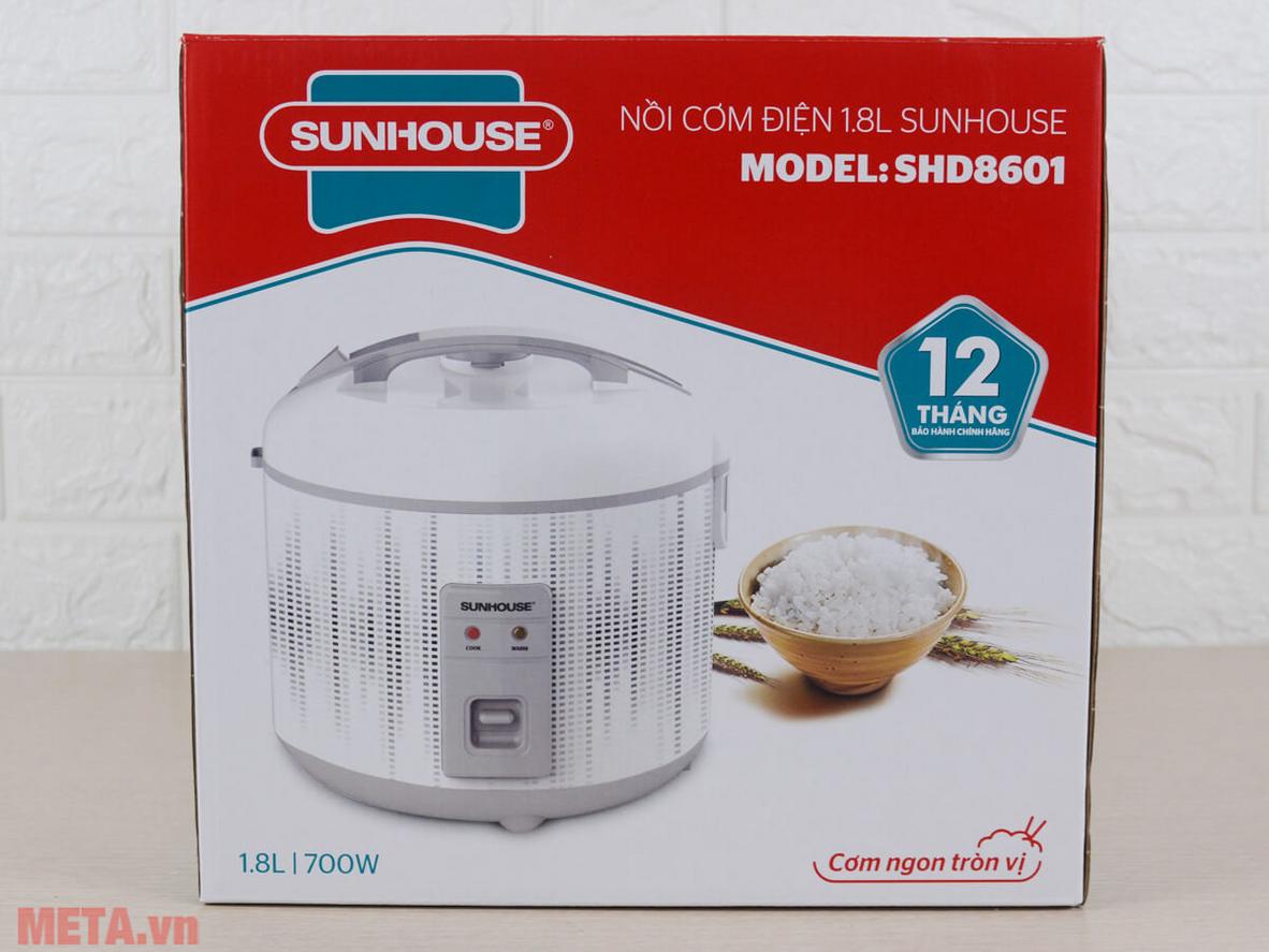 Tổng quan Nồi cơm điện Sunhouse SHD8601