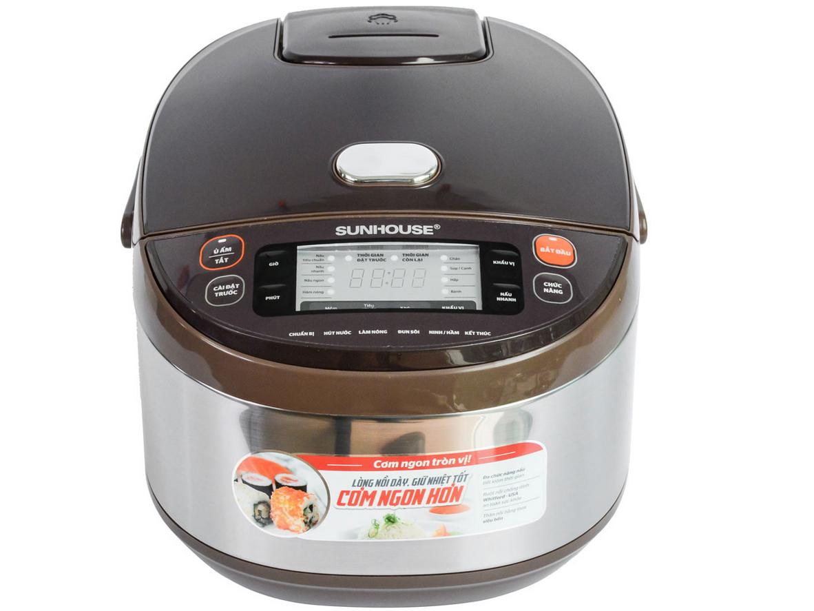 Tổng quan Nồi cơm điện tử 1.5 lít Sunhouse SHD8905C