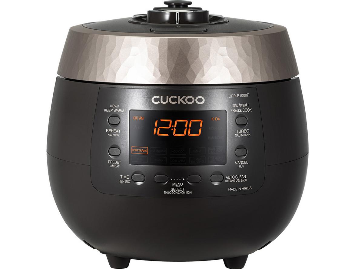 Tổng quan Nồi cơm điện tử áp suất Cuckoo CRP-R1000F/BKGBCRVNCV