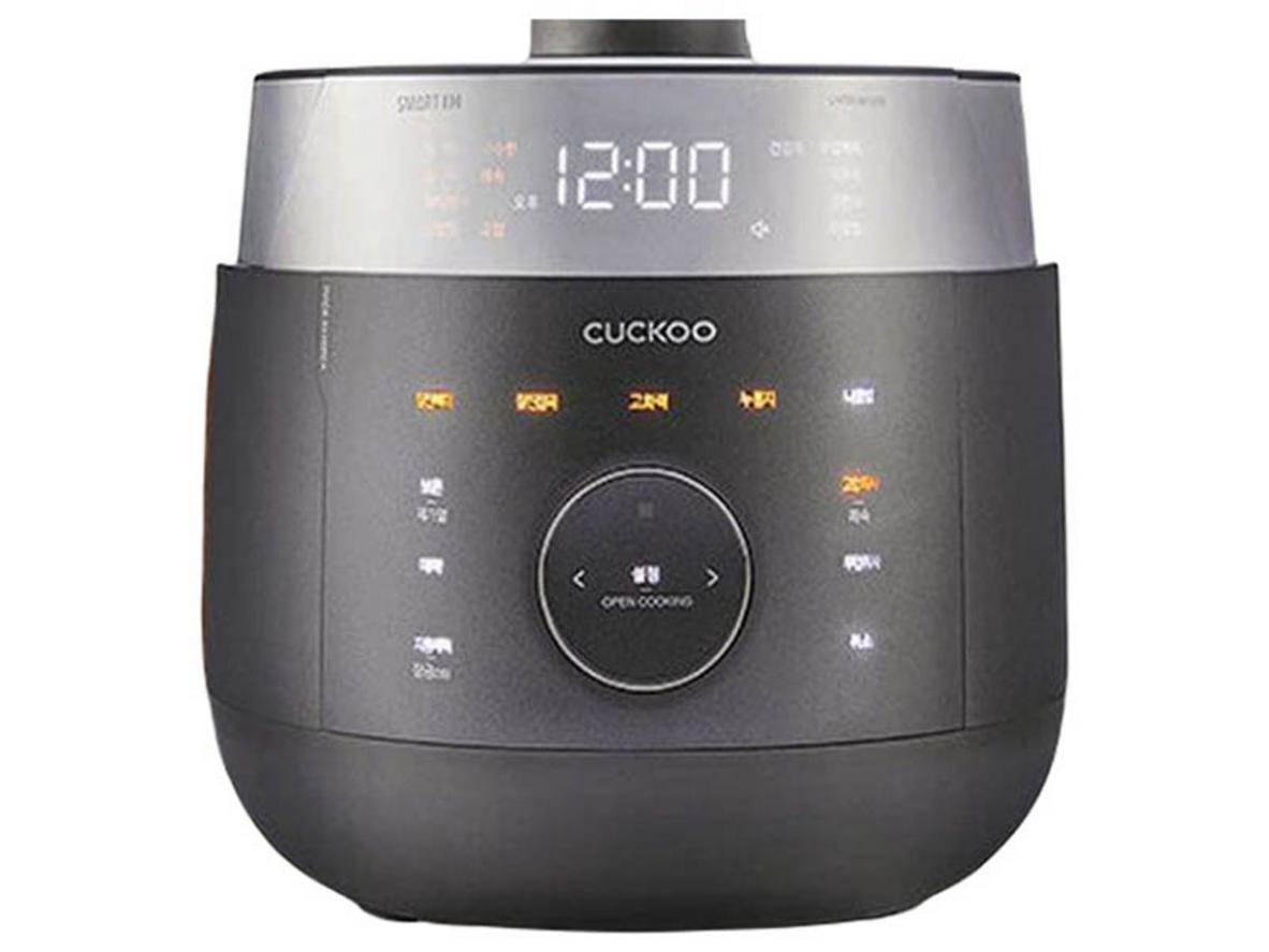 Tổng quan Nồi cơm điện tử cao tần áp suất kép Cuckoo CRP-LHTR1010FD 1.8 lít