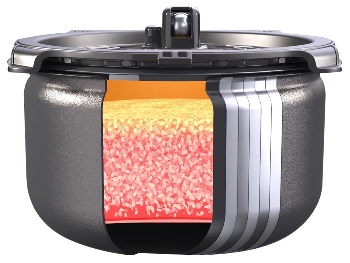 Tổng quan Nồi cơm điện tử cao tần áp suất Tiger JPK-W18W 1.8 lít