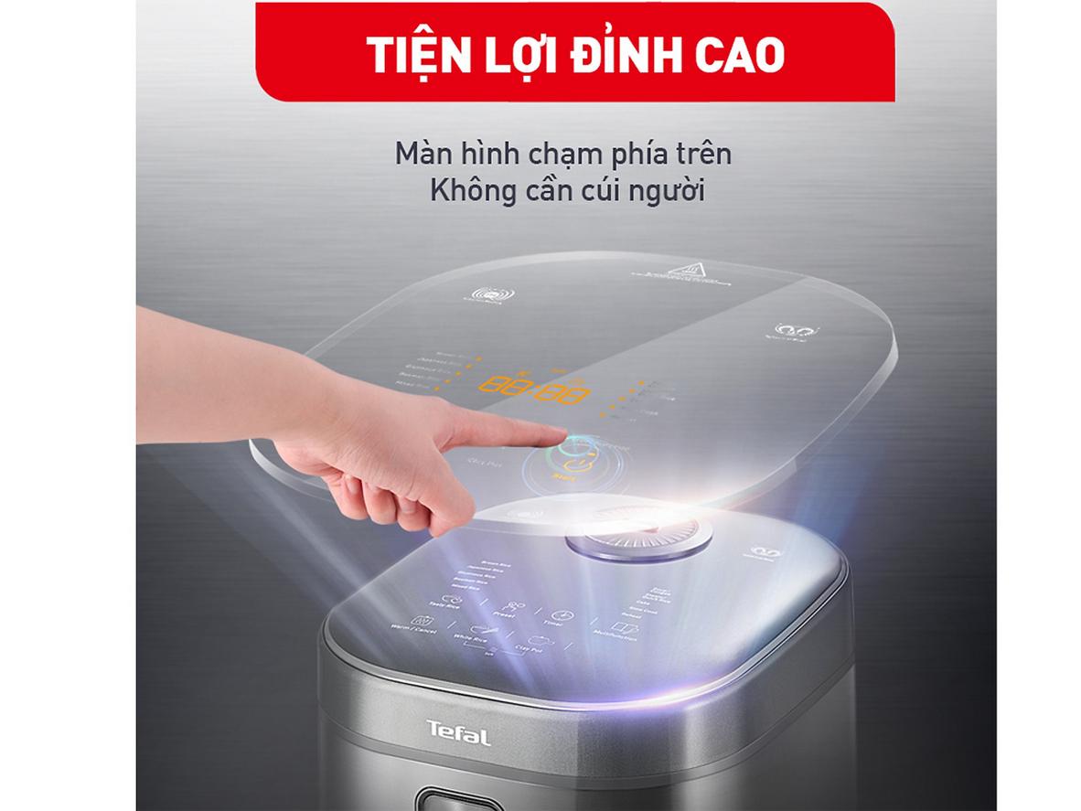 Công nghệ IH giúp cơm chín đều và giữ dưỡng chất.