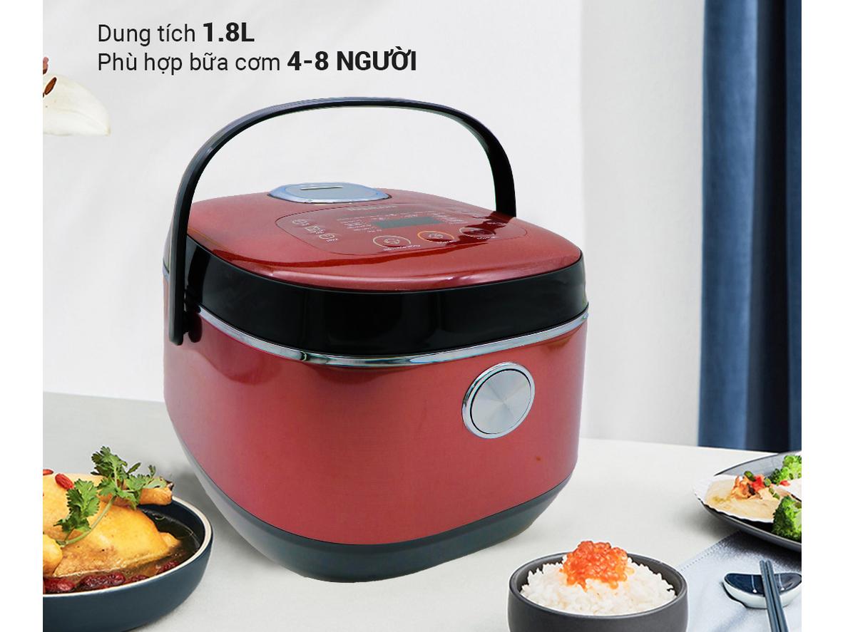 Tổng quan Nồi cơm điện tử lòng niêu Nagakawa NAG0135