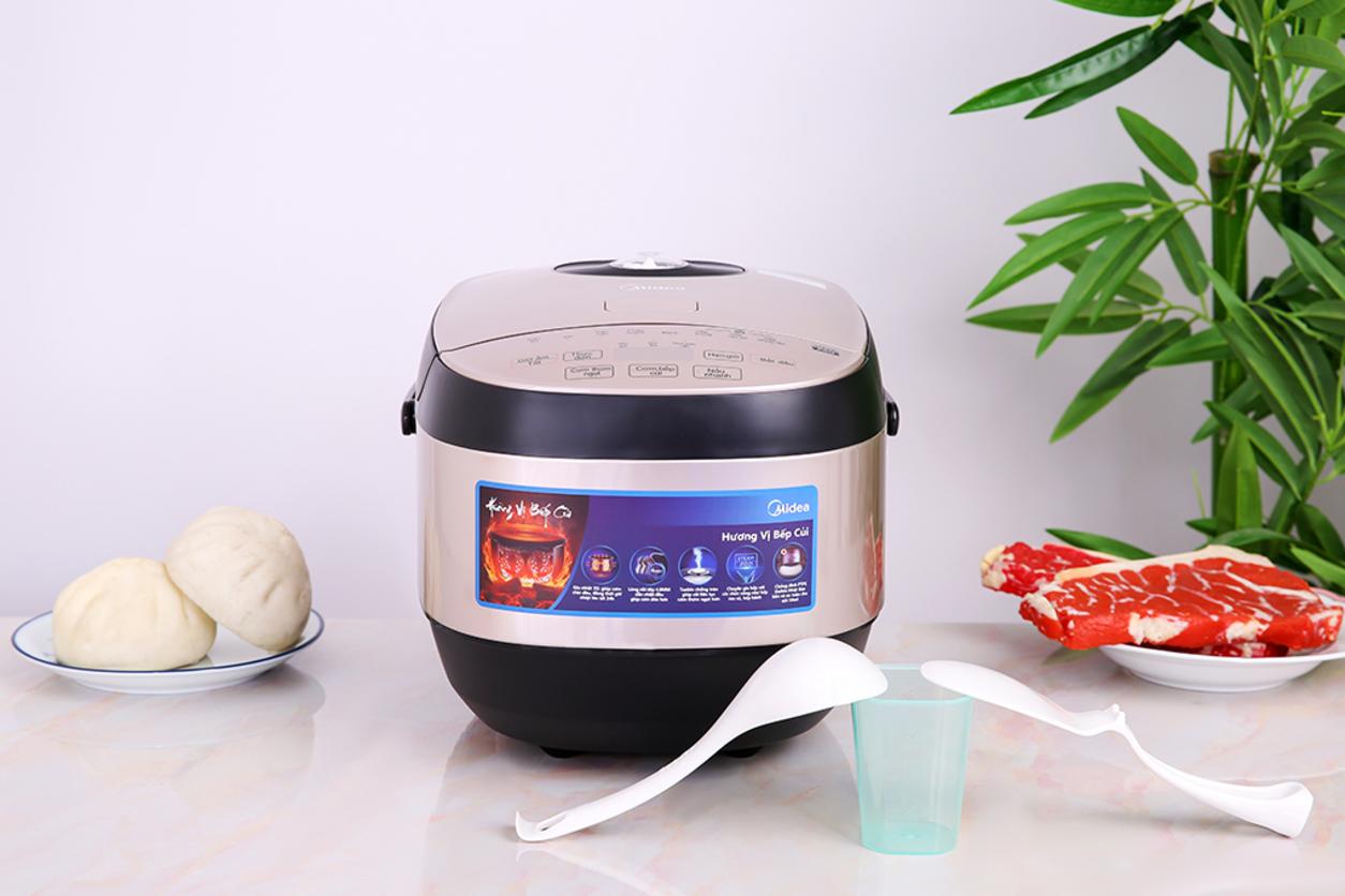 Cơm chín đều nhờ công nghệ nấu 3D — Midea MB-FS5023
