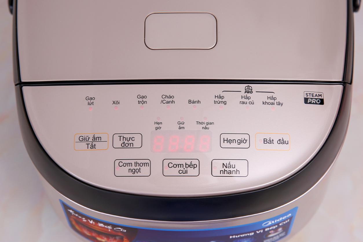 Cơm chín đều nhờ công nghệ nấu 3D — Midea MB-FS5023