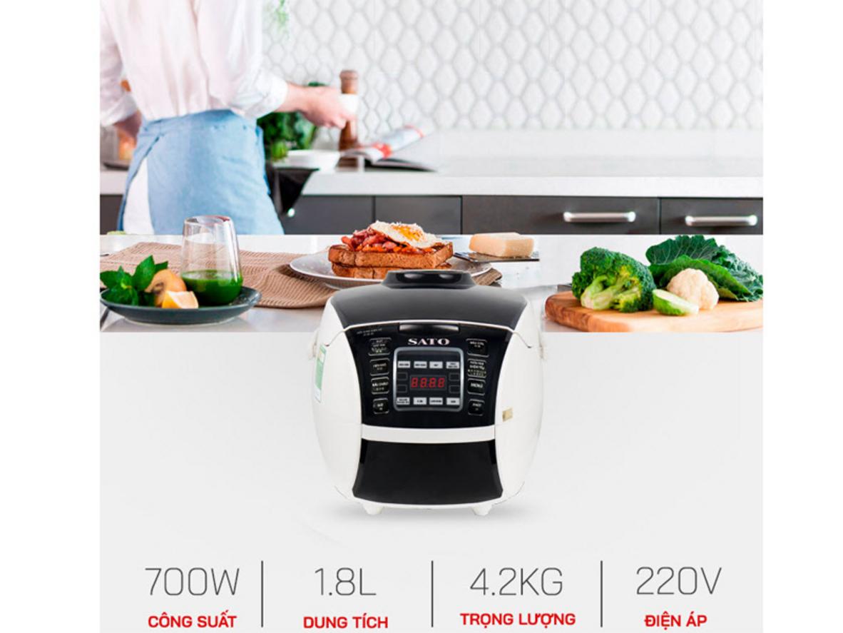 Công suất 700W — tiết kiệm điện