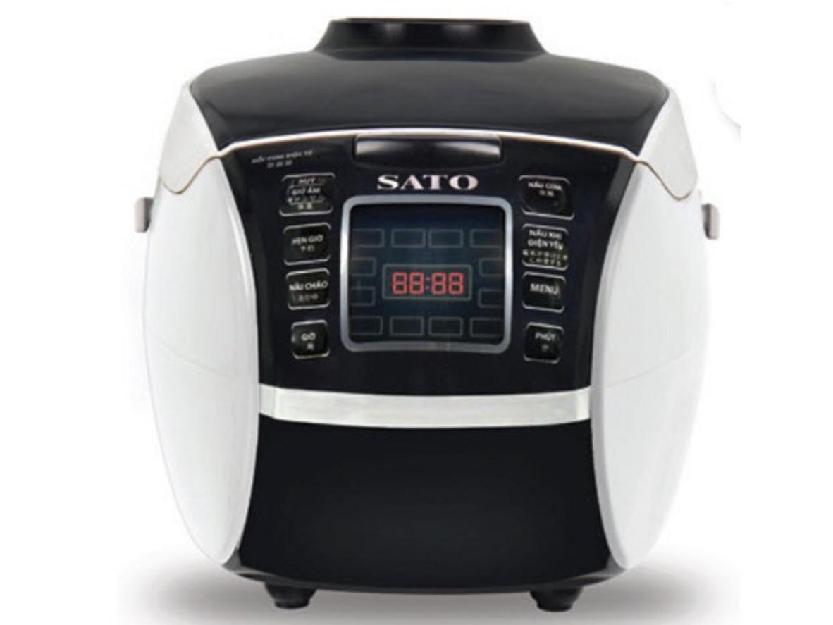 Tổng quan Nồi cơm điện tử Sato 18DT026 1.8L