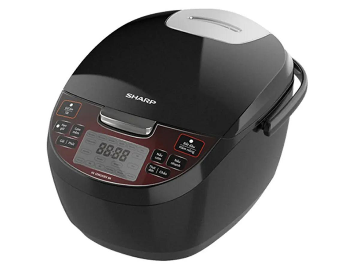 Tổng quan Nồi cơm điện tử Sharp KS-COM193EV-BK - 1.8 lít