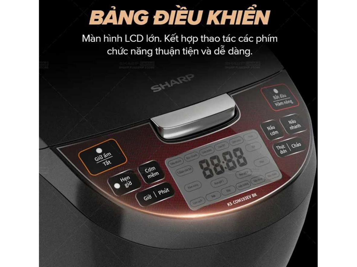 12 chương trình nấu đa năng