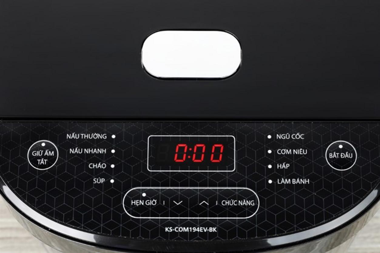 Tổng quan Nồi cơm điện tử Sharp KS-COM194EV - 1.8 lít