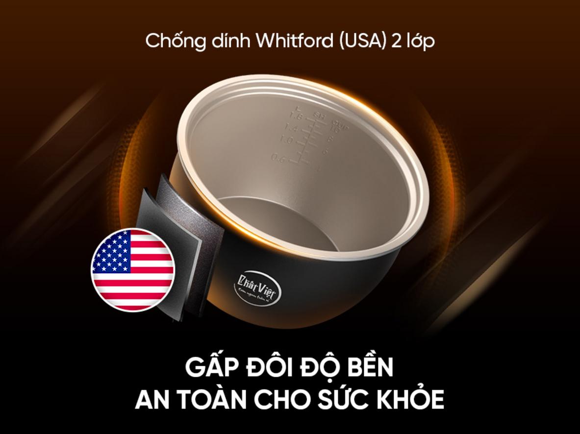 Tổng quan Nồi cơm điện tử Sunhouse SHD8912 - 1.8 lít