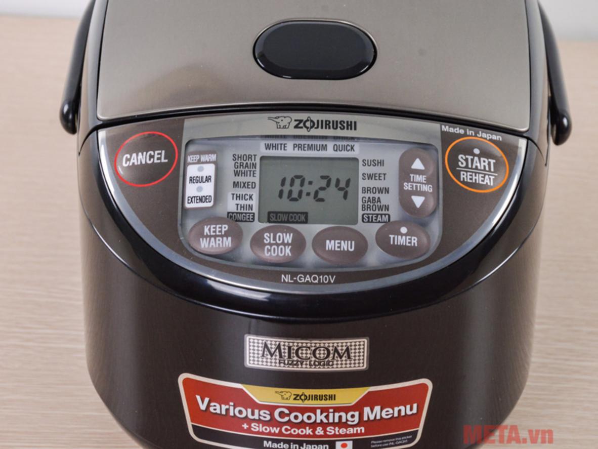 Chế độ nấu gạo lứt/GABA dễ dùng và dinh dưỡng