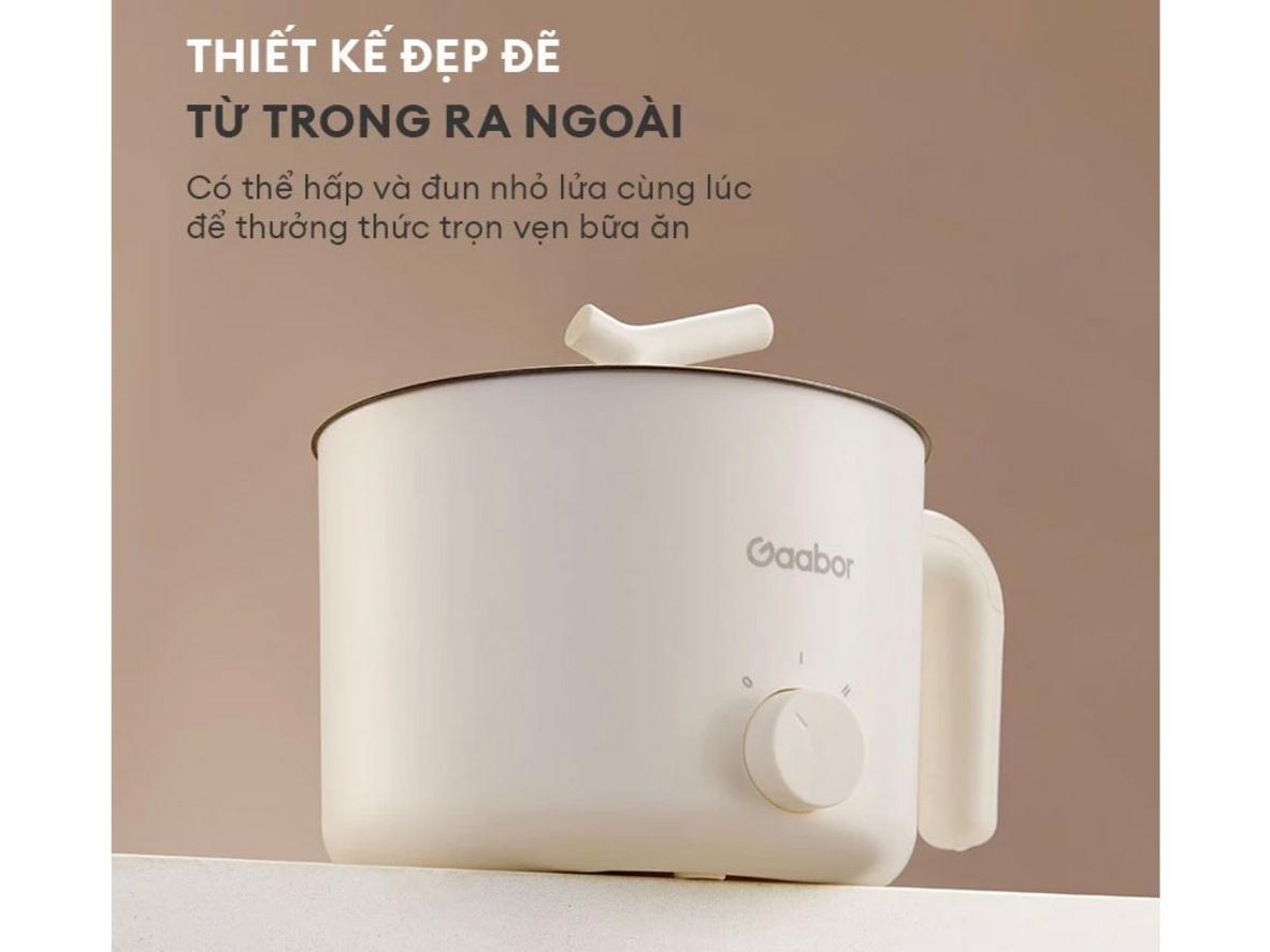 Tổng quan Nồi điện đa năng Gaabor GR-N15A - 1.5 lít