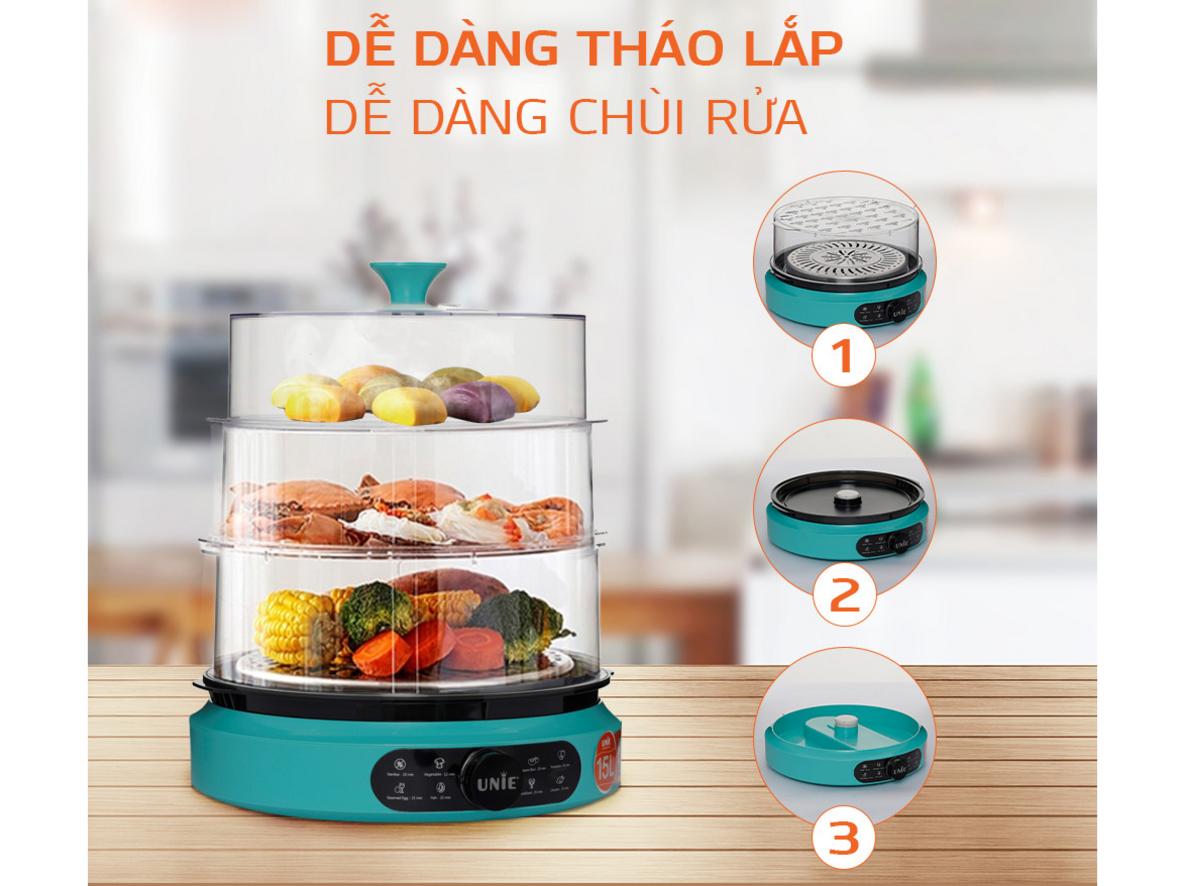 Núm vặn & 7 chế độ — thao tác đơn giản