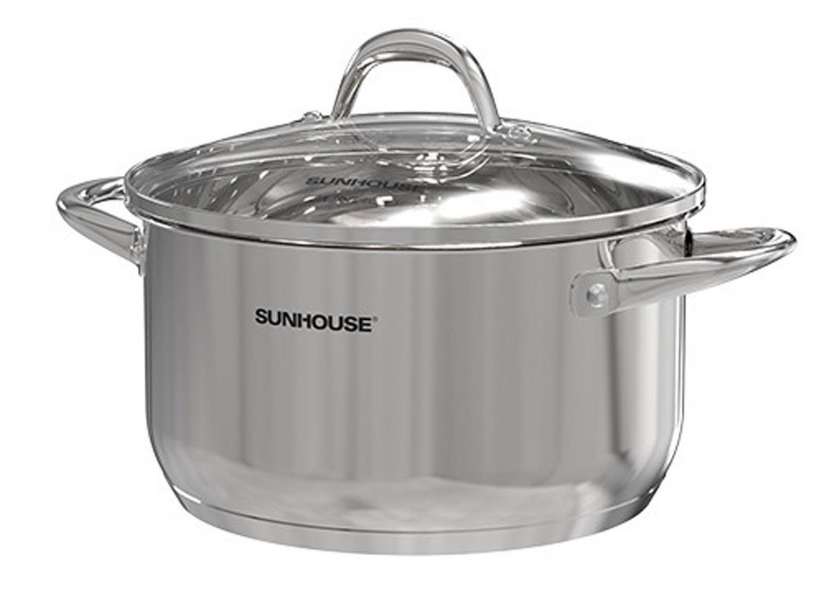 Tổng quan Nồi inox 3 đáy Sunhouse SHG301-28