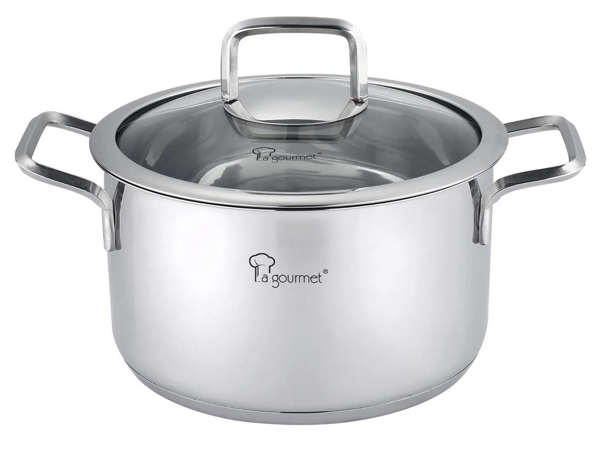 Tổng quan Nồi inox 304 Nova cao cấp 5 đáy La Gourmet 412485 - 24cm