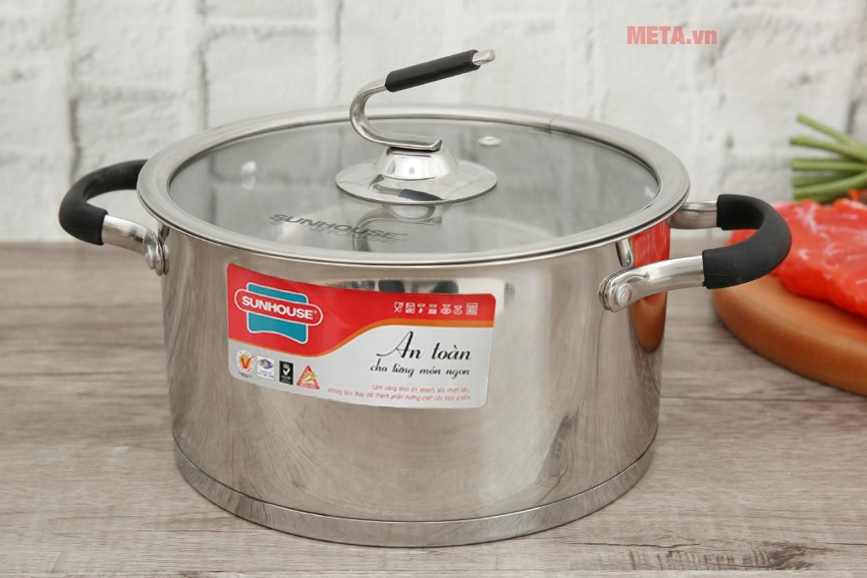 Minh họa cấu tạo đáy 5 lớp