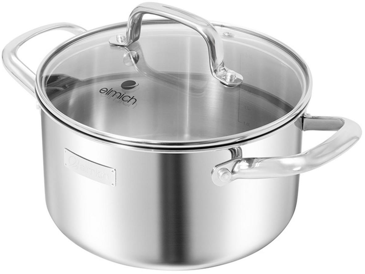 Tổng quan Nồi inox liền khối Elmich Trimax Napoli EL2538IN28