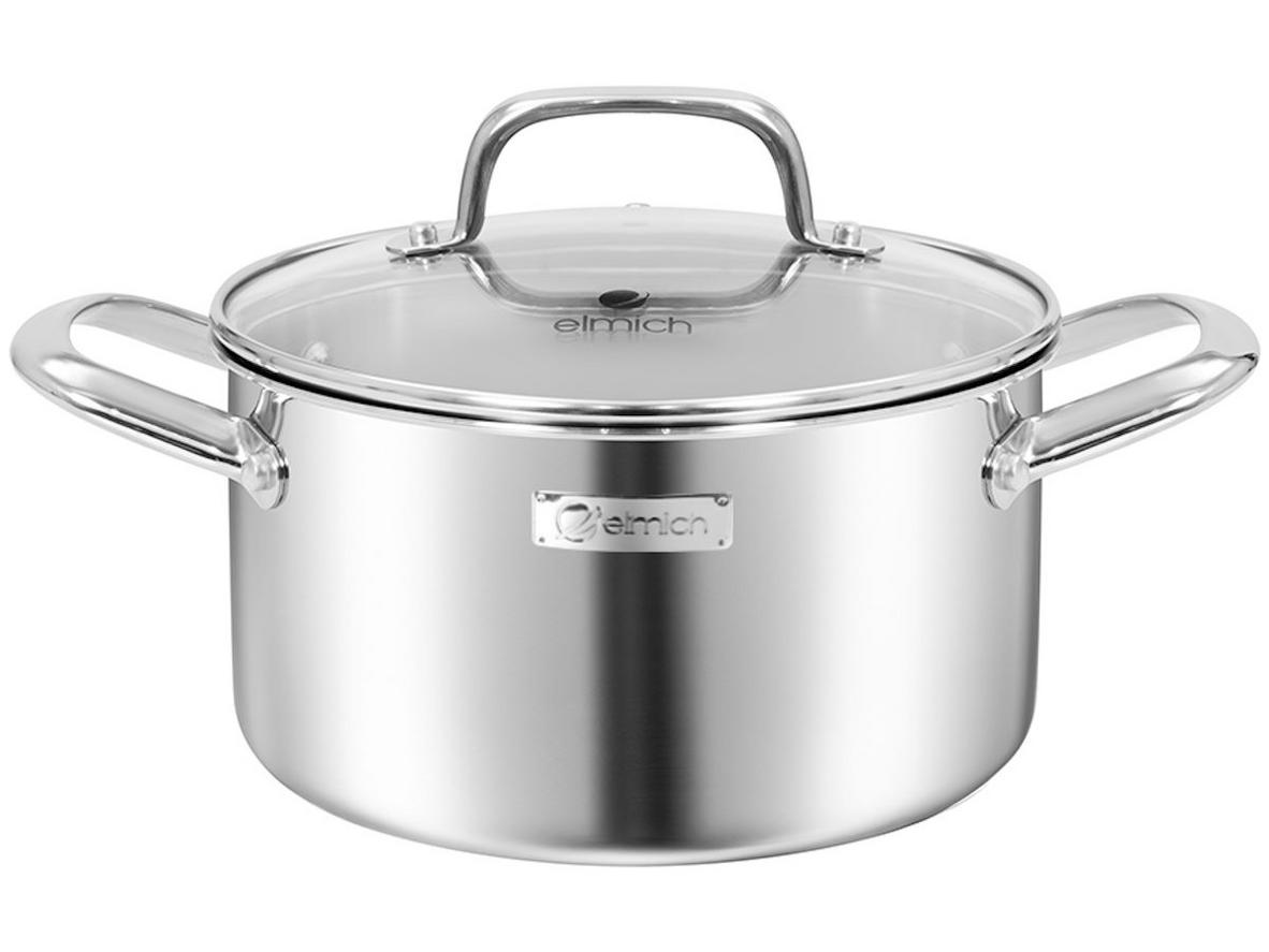 Tổng quan Nồi inox liền khối Elmich Trimax Napoli EL2538IN28