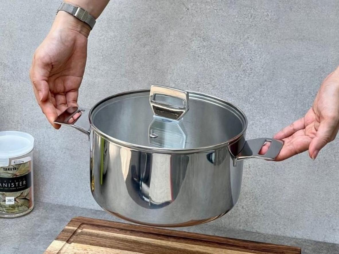 Tổng quan Nồi inox thân đáy liền 3 lớp Kaiyo size 22cm