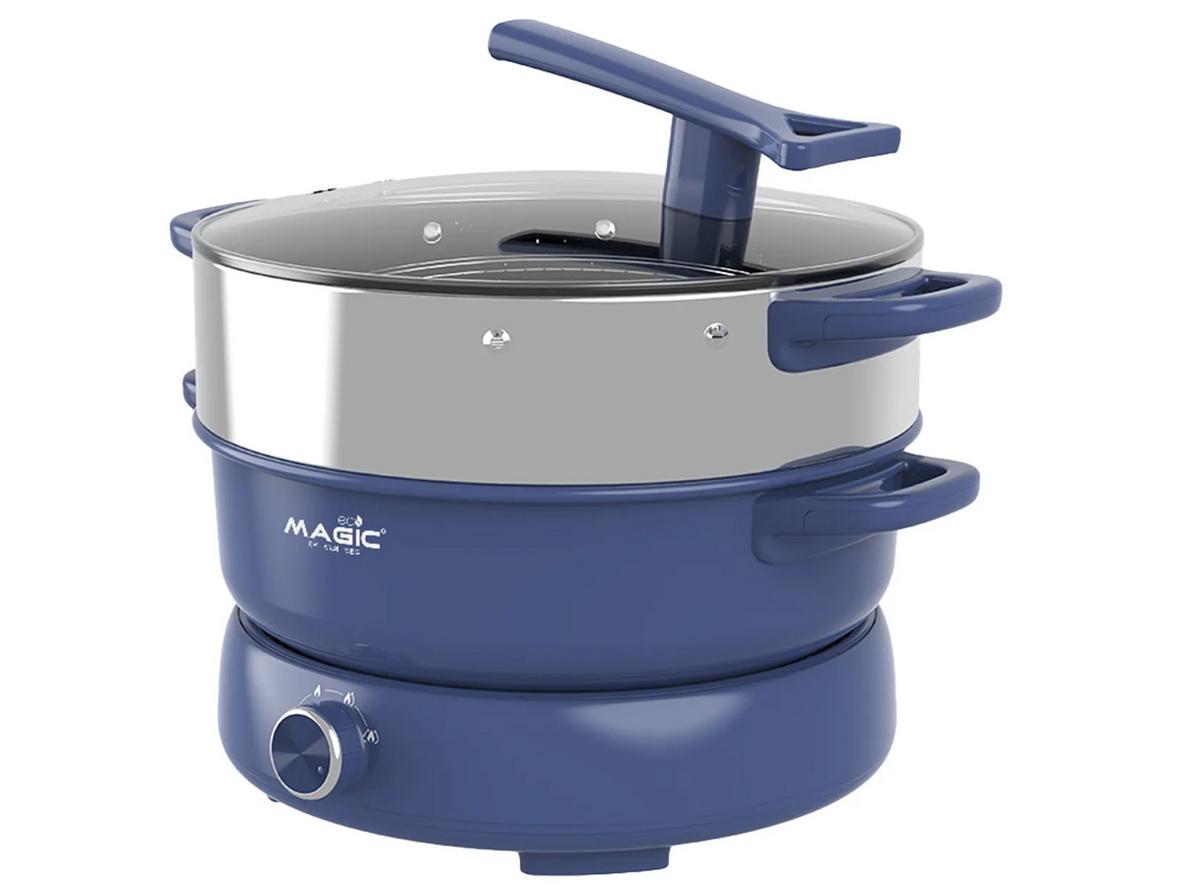 Mâm nhiệt 22 cm & công suất 1800W cho nấu nhanh