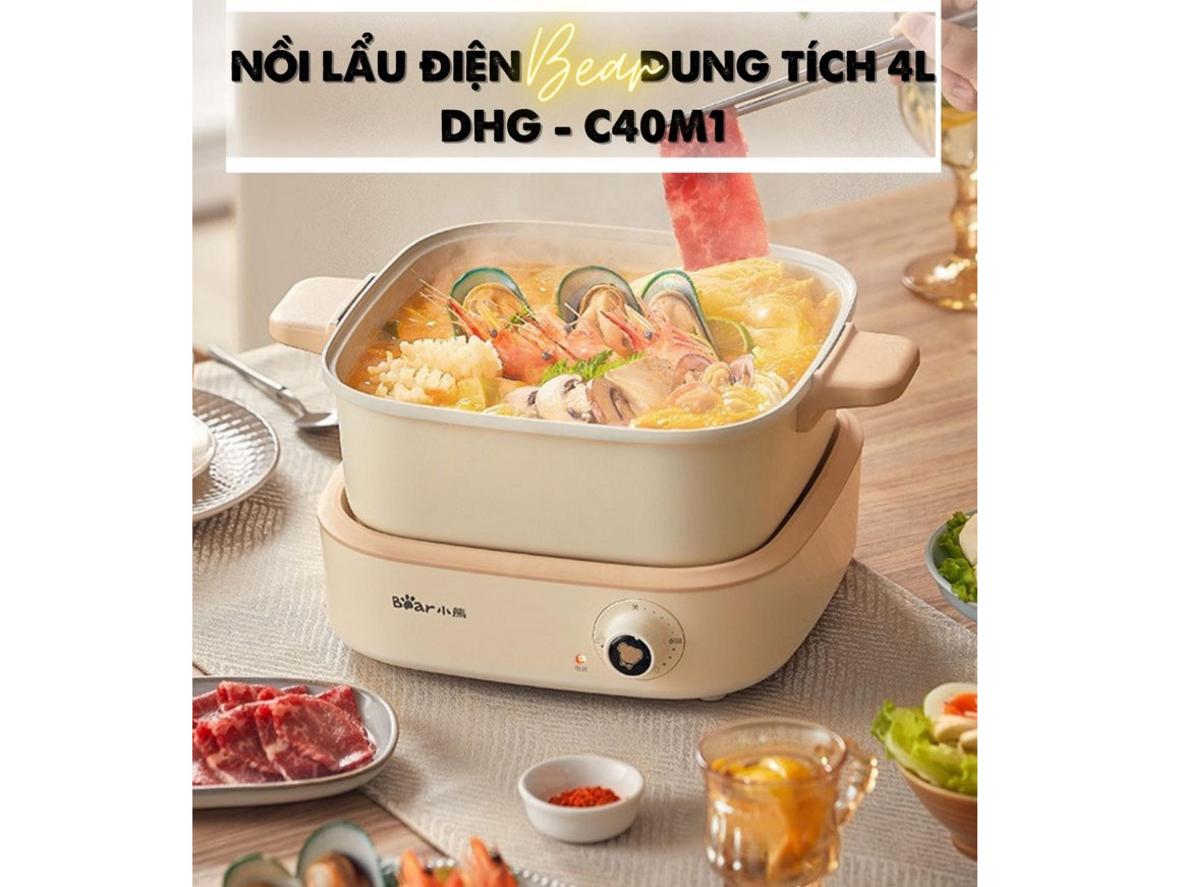 1500W — sôi nhanh, nấu thức ăn chín đều