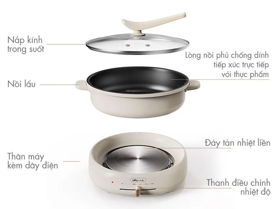 Lòng nồi hợp kim nhôm phủ chống dính