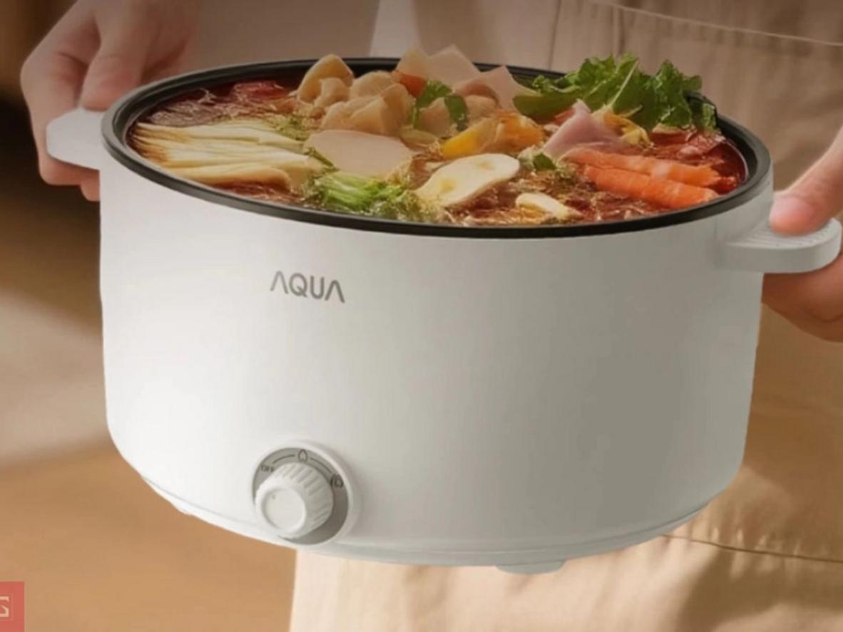 Tổng quan Nồi lẩu điện đa năng Aqua AQS-EP3Y 2.4 lít