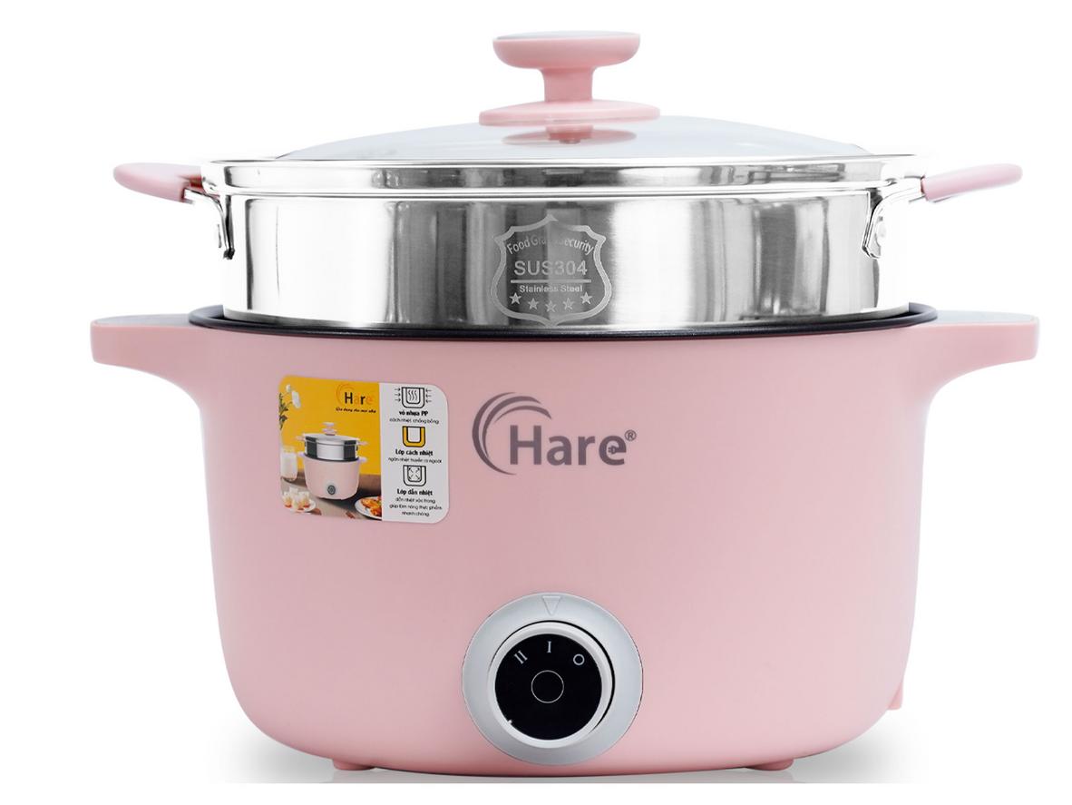 Tổng quan Nồi lẩu điện đa năng mini Hare HR-MF2506 (2.5 lít)