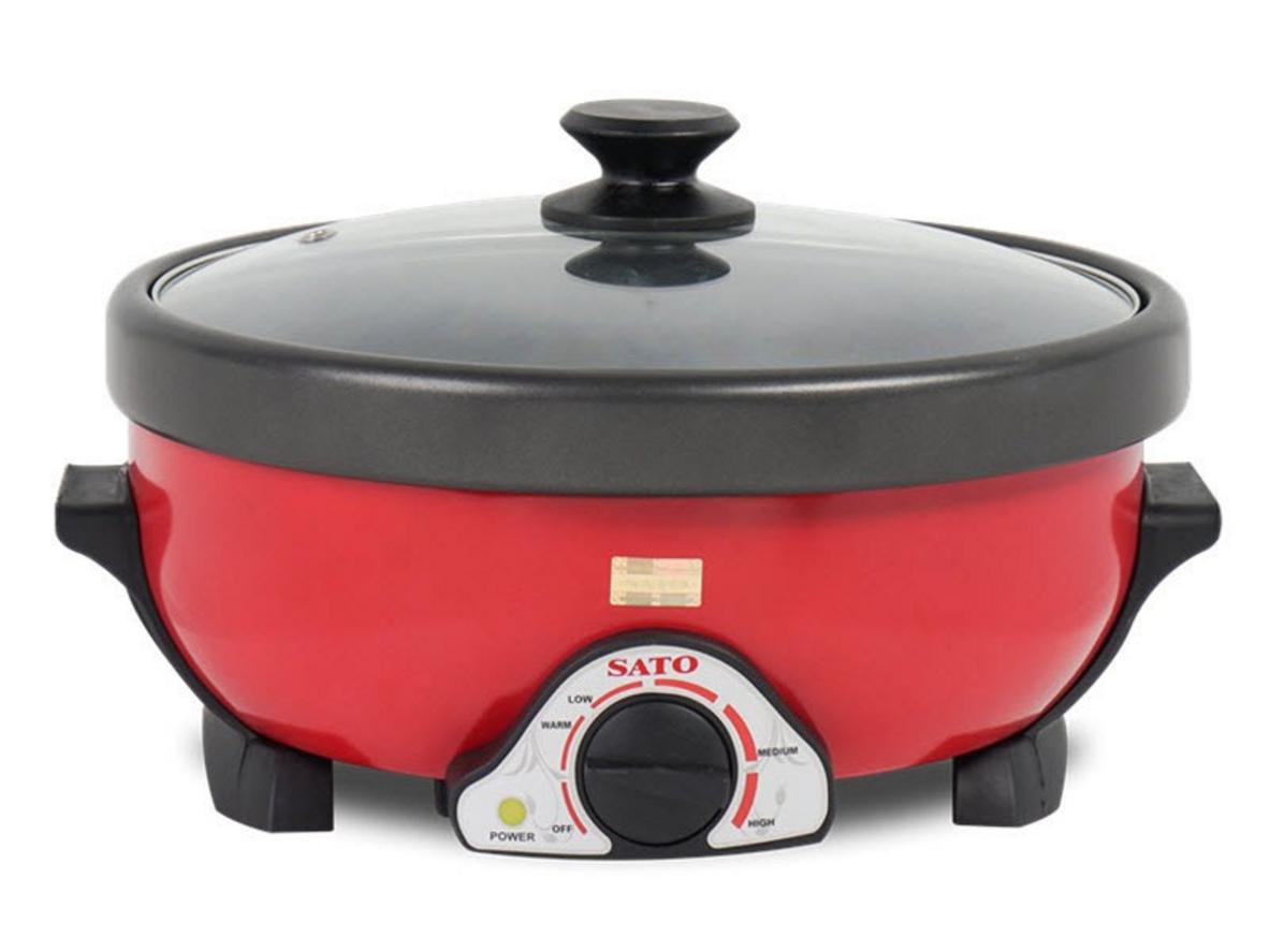 Tổng quan Nồi lẩu điện đa năng Sato 35NL31 3,5 lít