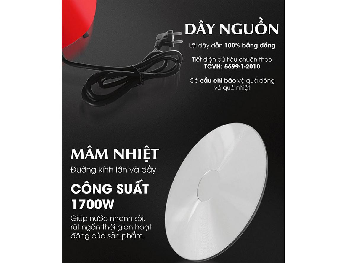 Tổng quan Nồi lẩu điện đa năng Sato 50NL41 5 lít