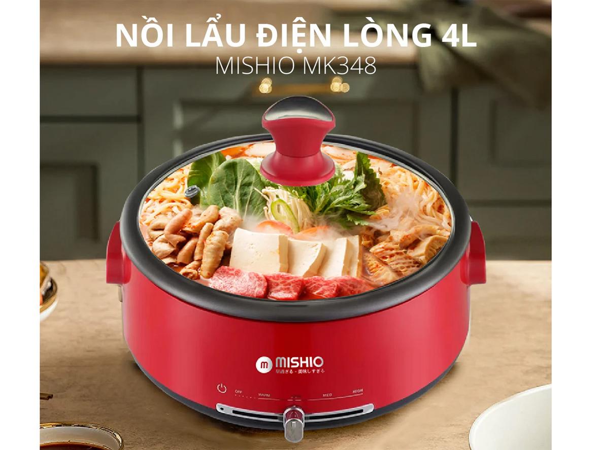 Công suất 1360W — đun sôi nhanh, tiết kiệm thời gian