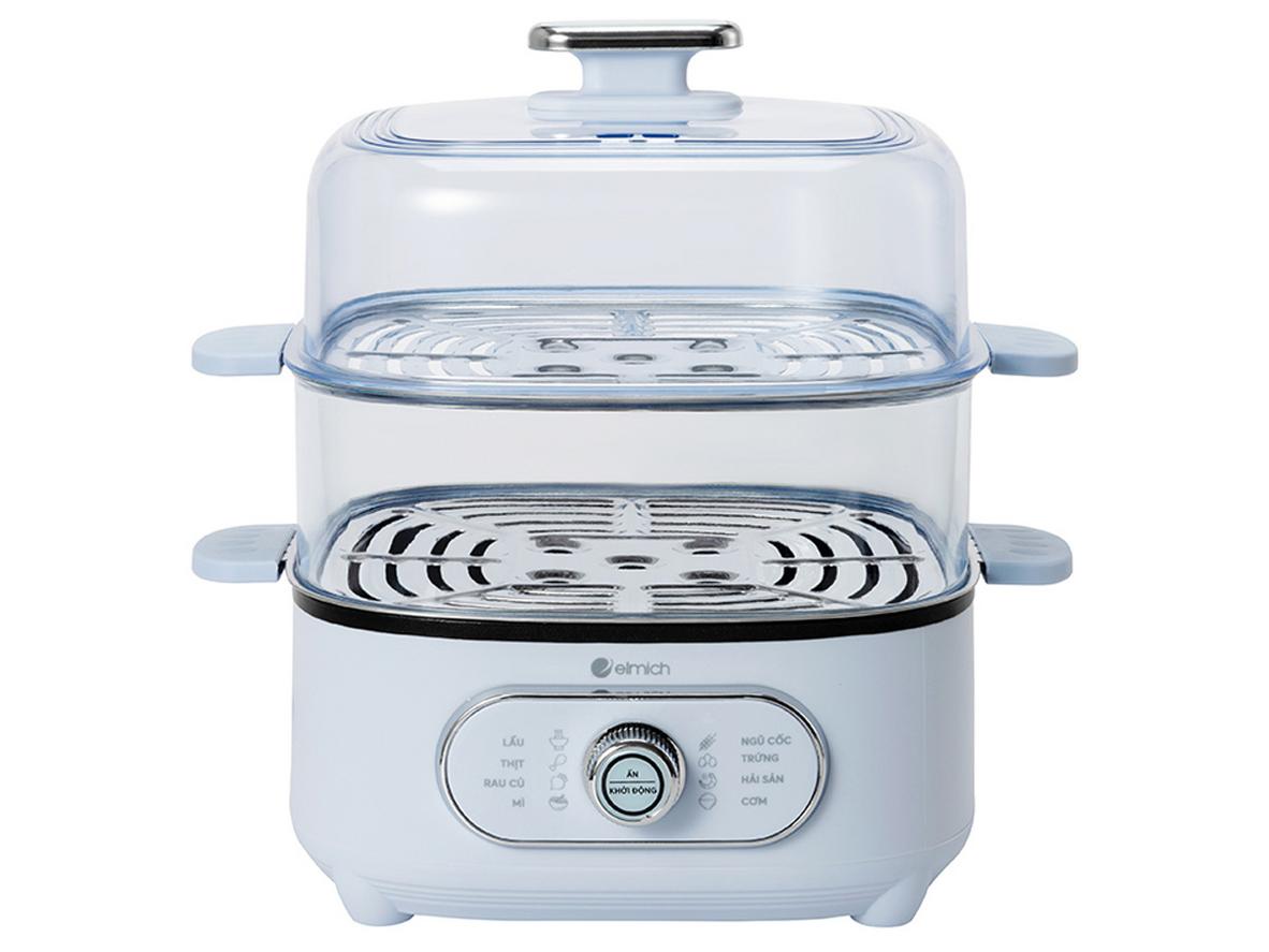 Tổng quan Nồi lẩu hấp 2 tầng Elmich STE-9098